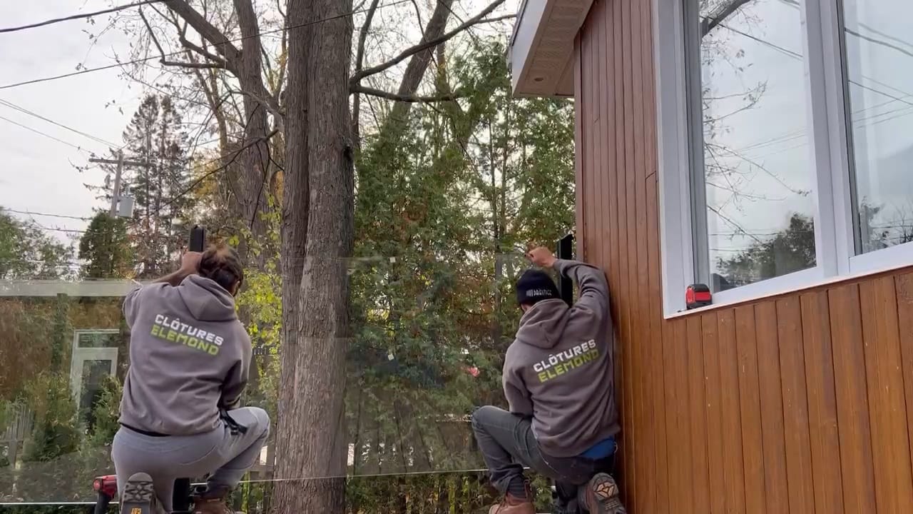 Projet d'installation de clôture à Montréal et Rive-Nord par Clôtures Elemond 4